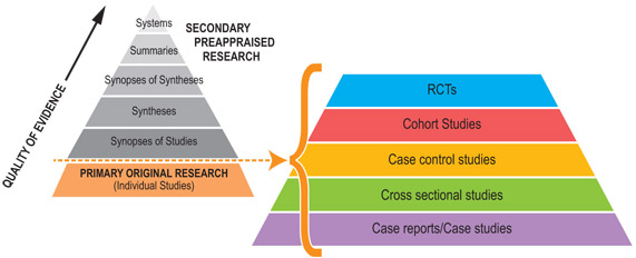 Primary research pyramid
