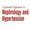 Current Opinion in Nephrology and Hypertension logo